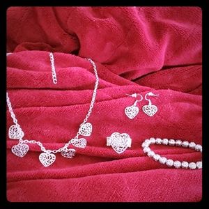 4 piece jewelry set